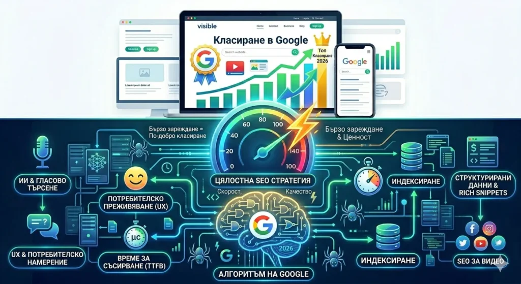 Какво е SEO оптимизация през 2026 | Пълно ръководство