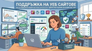 поддръжка на уеб сайтове и wordpress maintenance